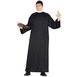 STRÓJ SUTANNA KSIĘDZA CZARNY M(48-50)