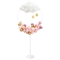 STOJAK NA BALONY OKRĄGŁY BIAŁY 168cm