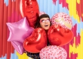 BALON BRIDE CENTKI RÓŻOWY 18'' 45cm