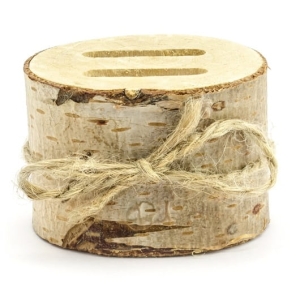 PODSTAWKA NA OBRĄCZKI DREWNIANA 6cm