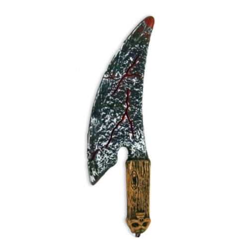 NÓŻ SZEROKI ZAKRWAWIONY 33cm