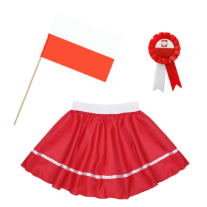 ZESTAW NARODOWY CZERWONY 3el