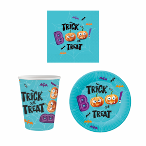 ZESTAW HALLOWEENOWY TRICK OR TREAT 13szt