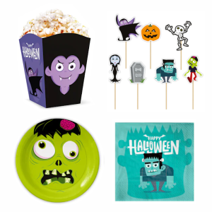 ZESTAW HALLOWEENOWY POTWORKI 20szt