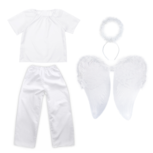 ZESTAW ANIOŁ BIAŁY 134-140 4el