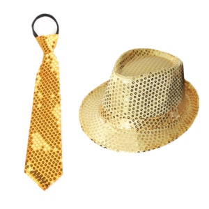 ZESTAW SYLWESTROWY ZŁOTY 2el