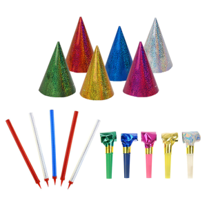 ZESTAW SYLWESTER HOLOGRAFICZNY 15el