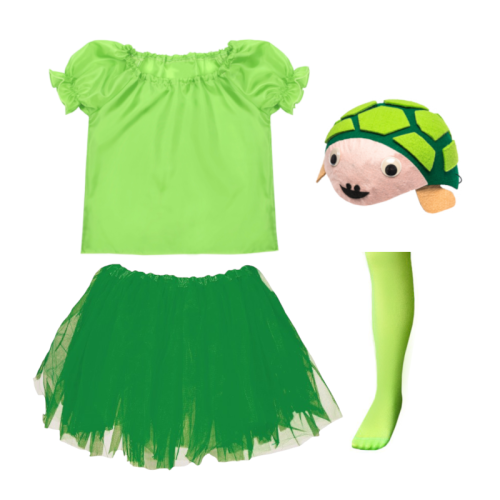 ZESTAW ŻÓŁWIK ZIELONY 98-110 4el