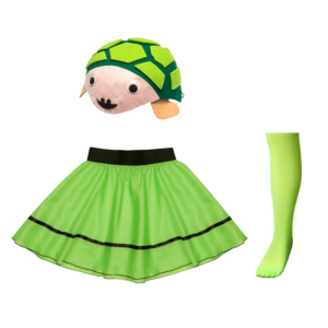 ZESTAW ŻÓŁWIK ZIELONY L 3el