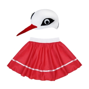 ZESTAW BOCIAN CZERWONY S/M 2el