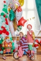 BALON LASKA CUKROWA KOLOROWA 14'' 35cm 1szt