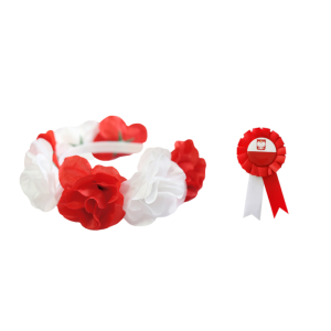 ZESTAW NARODOWY BIAŁO-CZERWONY 2el