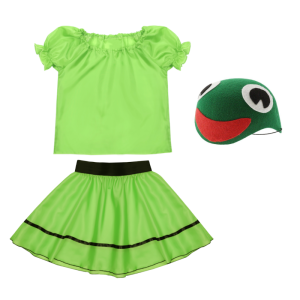 ZESTAW ŻABKA ZIELONY 134-140 3el