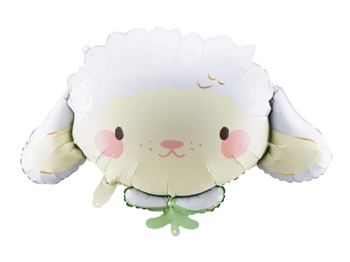 BALON OWIECZKA BIAŁA 34'' 87cm