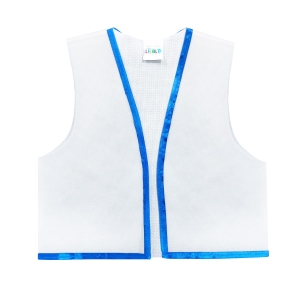 KAMIZELKA MARYNARZ WIGOFIL BIAŁO-NIEBIESKA 98-110