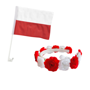 ZESTAW NARODOWY BIAŁO-CZERWONY 2el