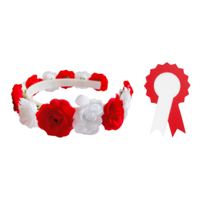 ZESTAW NARODOWY BIAŁO-CZERWONY 2el