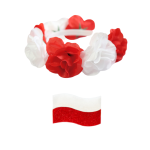 ZESTAW NARODOWY BIAŁO-CZERWONY 2el