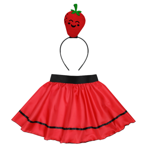 ZESTAW TRUSKAWKA CZERWONY S/M 3el