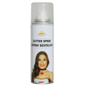 SPRAY BROKATOWY DO WŁOSÓW SREBRNY 125ml