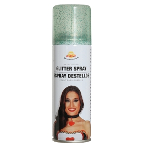 SPRAY BROKATOWY DO WŁOSÓW ZIELONY 125ml