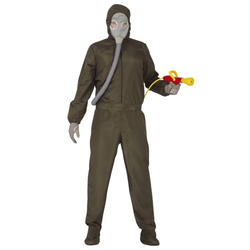 STRÓJ KOMBIZON PRZECIWJĄDROWY BRĄZOWY L(52-54)