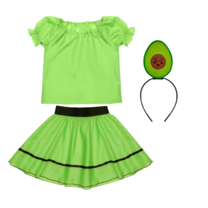 ZESTAW AWOKADO ZIELONY 98-110 4el