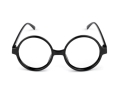 ZESTAW HARRY POTTER CZARNY PELERYNA 75cm 4el