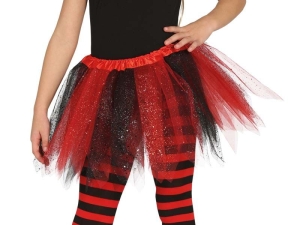 SPÓDNICZKA TUTU CZERWONA 30cm