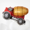 BALON BETONIARKA CZERWONO-POMARAŃCZOWA 32'' 82cm