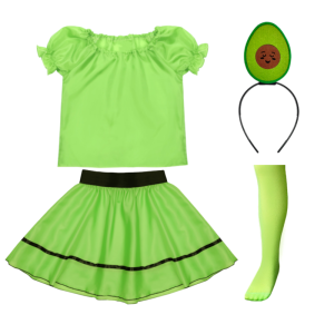 ZESTAW AWOKADO ZIELONY 116-128 5el