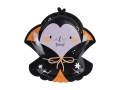TALERZYKI WAMPIR DRACULA CZARNE 23x25cm