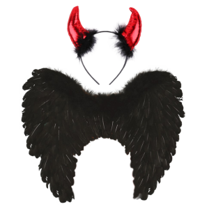 ZESTAW ANIOŁ ŚMIERCI CZARNY 2el