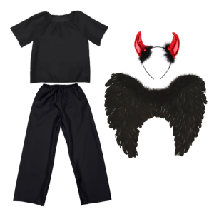 ZESTAW ANIOŁ ŚMIERCI CZARNY 98-110 4el