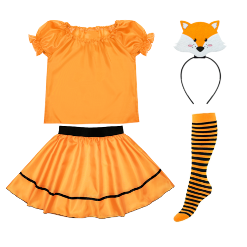 ZESTAW LISEK POMARAŃCZOWY 98-110 5el