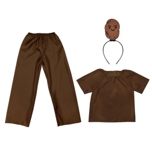 ZESTAW ZIEMNIAK BRĄZOWY 134-140 4el