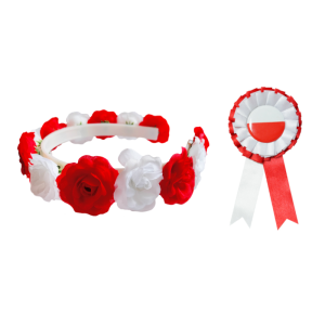 ZESTAW NARODOWY BIAŁO-CZERWONY 2el