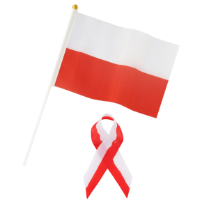 ZESTAW NARODOWY BIAŁO-CZERWONY 2el