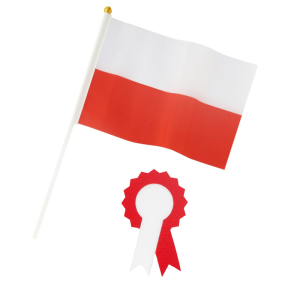 ZESTAW NARODOWY BIAŁO-CZERWONY 2el