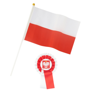 ZESTAW NARODOWY BIAŁO-CZERWONY 2el