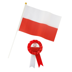 ZESTAW NARODOWY BIAŁO-CZERWONY 2el