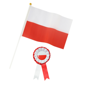 ZESTAW NARODOWY BIAŁO-CZERWONY 2el