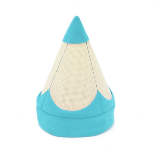 CZAPKA KREDKA TURKUSOWA