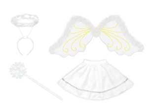 ZESTAW ANIOŁEK BIAŁY 4el