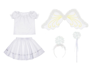 ZESTAW ANIOŁEK 134-140 BIAŁY 5el