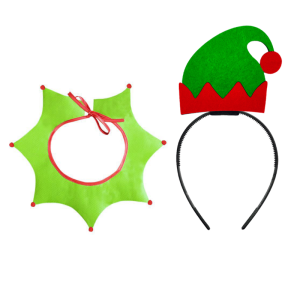 ZESTAW ELF ZIELONY 3el