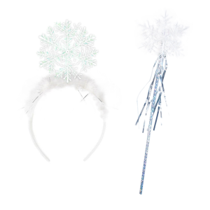 ZESTAW ŚNIEŻYNKA BIAŁY 2el