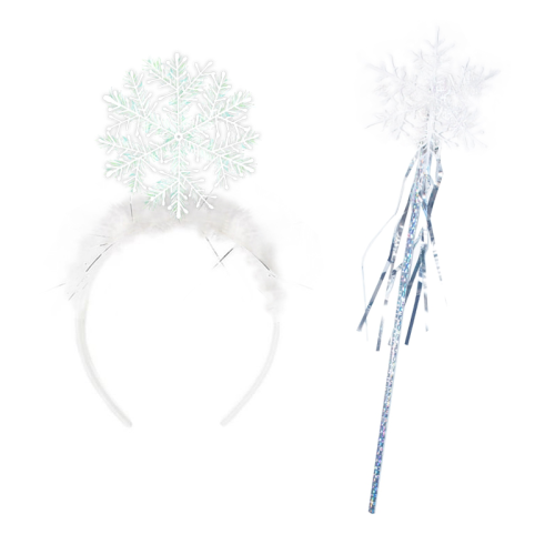 ZESTAW ŚNIEŻYNKA BIAŁY 2el