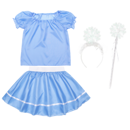 ZESTAW ZIMA BŁĘKITNY 98-110 4el