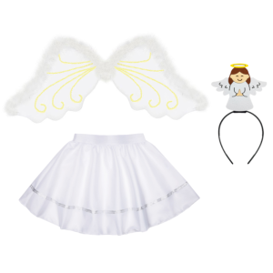 ZESTAW ANIOŁEK BIAŁY L 4el